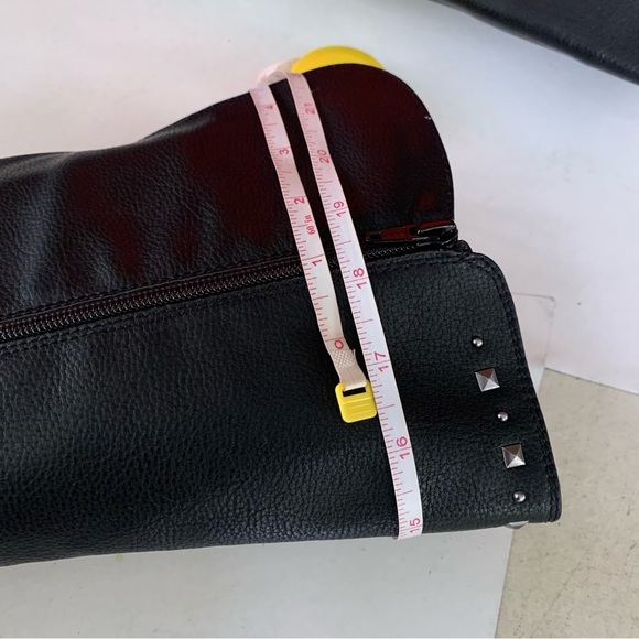 Rialto Womens Ferrell black stud over the knee riding boots US 6.5 M NEW - Picture 10 of 11